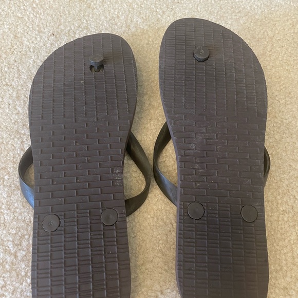 Tory Burch Flip Flops Sz 9.5 Excellent Condition - Picture 2 of 2